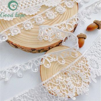 Lemo Wholesales White Stretch Lace, Lace Fabric Embroidery - Ningbo Lemo Textile Co., Ltd. - China