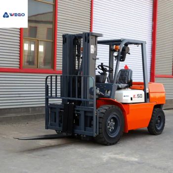 Warehouse Logistics Pallet Lifter Electric 5000kg Forklift Truck for Sale - Jinan Wego Machinery Equipment Co., Ltd. - China