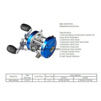 Spincasting Reels Baitrunner Multiplier Fishing Reels MOQ 300 Color Blue Origin China Trademark etdz Material Metal Model NO. - Ningbo ETDZ Holdings Ltd. - China