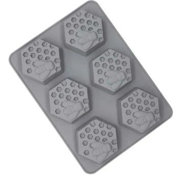 Bee Honeycomb Fondant Bakeware Molds Silicone Handmade Soap Molds - Xiamen Newtop Material Company - China