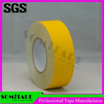 Somi Tape Sh905 Aluminium Base Yellow Color Anti Slip Tape Adhesion Strong Trademark Somitape HS Code 3919909000 Sample Free - Somi Tape Industrial Limited - China