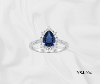 Premium 925 Sterling Silver Ring Crafted with Natural Gemstones from Nordic Industry (pvt) ltd Premium 925 Sterling Silver Ring Crafted with Natural Gemstones - Nordic Industry (pvt) ltd - Sri Lanka