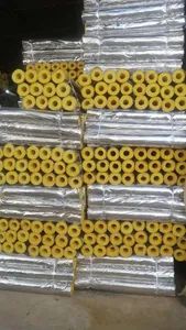 Glass Wool Insulation Pipe Diameter 4miu Material Glass Width 600-1200mm Trademark Fanyang Length 600-2400mm Thickness - Shaanxi Fanyang Construction Technology Co. Ltd - China