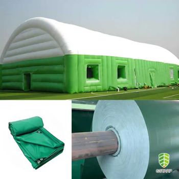 Livite China Factory High-Quality Inflatable Castle Fabric Premium Quality PVC Fabric for Inflatable Boats and Watercraft - Jiaxing Green Shield New Material Co., Ltd. - China