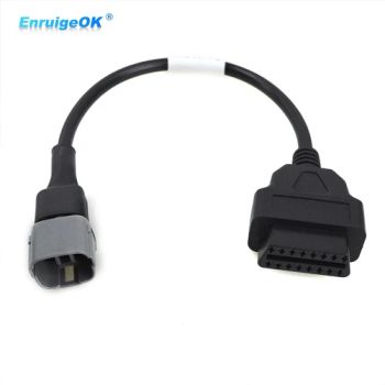 For Suzuki Motorcycle 6Pin OBD2 Diagnostic Scanner Tools Adapter Cable Connector from SHENZHEN ENRUIGE TECHNOLOGY CO LTD For Suzuki Motorcycle 6Pin OBD2 Diagnostic Scanner Tools Adapter Cable Connector - SHENZHEN ENRUIGE TECHNOLOGY CO LTD - China
