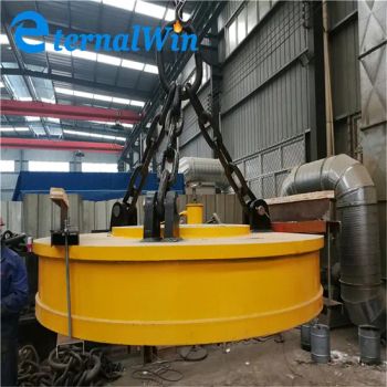 Widely Use Scrap Magnetic Lifters Hand Lifting Magnet Heavy Duty Lifting Electro Magnet - HENAN ETERNALWIN MACHINERY EQUIPMENT CO., LTD. - China