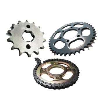 Hot Selling Motorcycle Chain Accessories and Parts 428 420 Bike Chains and Sprockets - Shanghai Junxin Industry Co., Ltd - China