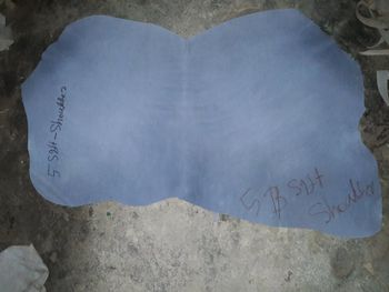 Blue Splt 1.4-1.6mm Split Leather Color Blue Size/Dimension 6sqft + Material Splt 1.4-1.6mm Model Name/Number - ishtiyaque & son  exim - India