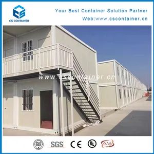 Two Floors Accommodation Container Building Houses/Living Dormitory Prefab Houses - CS Modular House Co.,Ltd. - China