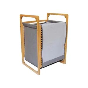 Custom Rectangle Large Capacity Collapsible Laundry Basket Foldable Basket with Lid - Xiamen Ebei Import & Export Co., Ltd. - China