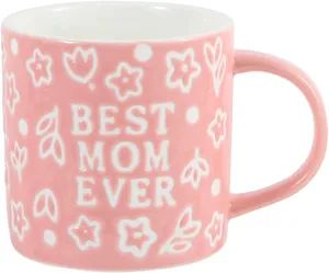 Best Mum Mom Ever Ceramic Cup Silk Print Pink Mug Gift for Mama - Xiamen Rising Chance Co., Ltd. - China