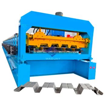 Building Materials Floor Tile Making Machinery Metal Floor Deck Roll Forming Machine - Henan Wadjay Machinery Co., Ltd. - China