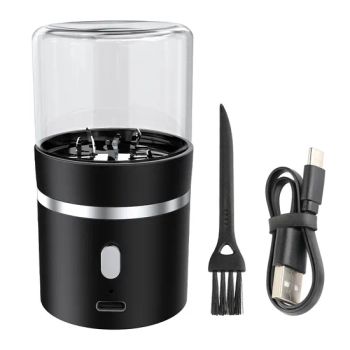 Electric Herb Grinder Spice Rechargeable with Herb Jar and Mini Shovel - Shenzhen Lovisle Technology Co., Ltd. - China