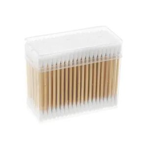Cotton Buds SHBMQ01 Bamboo Double-Ended 1Y MOQ100 Model NO. SHBMQ01 Trademark SUNSHINE Logo Custom Accept Keywords Cotton Buds - Qingdao Sunshine Household Products Co., Ltd - China