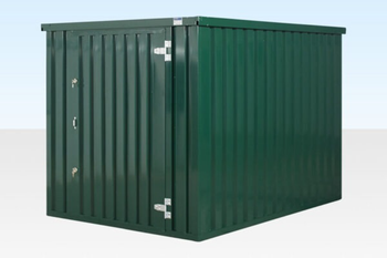 Flat Pack Containers / 3M X 2.1M Flat Pack Storage Container from senesie mfg llc Flat Pack Containers / 3M X 2.1M Flat Pack Storage Container - senesie mfg llc - United States