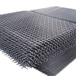 Heavy Duty Crimped Woven Wire Mesh Mining Sieve with Hooked Strong Tensile Strength - Joesco Hebei Metal Products Inc - China