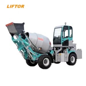Mini Mobile Concrete Mixer Truck Price Automatic Feeding Mixer Price of Concrete Mixer Truck - Liftor Enterprises - China
