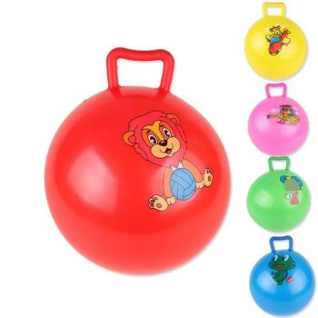 Inflatable Children Playing Jumping Ball Toy Hopper Bouncy Handles Balls for Kids - Quanzhou Huangbo Import and Export Co., Ltd - China