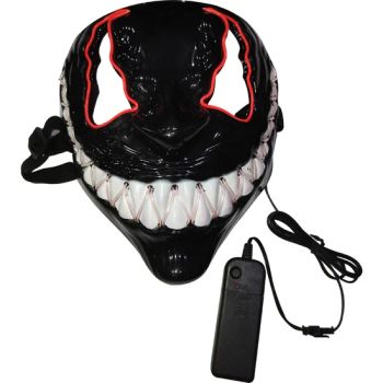 Wholesale New Design Venom Glow Mask LED Mask Horror Halloween Crafts - Good Seller Co., Ltd. - China