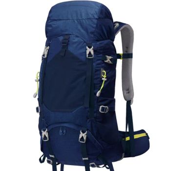 Hiking Backpack Large Capacity 60L 65L Waterproof Multifunction for Outdoor Backpacking Fishing Camping and Travel - Baoding Sympathy Bags Manufacturing Co., Ltd. - China