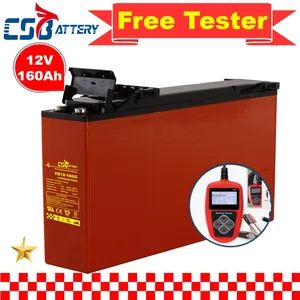 Csbattery 12V 160ah Front Access AGM Slim Battery for Motorcycle/Solar/Wind-Power-Station/Telecommunication/Northstar-Battery/Nana - CSBattery Energy Co., Limited - China