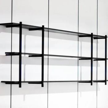 Furniture Floating Wall Storage Shelves Aluminum Home Wall Mount Bookshelf for Living Room Office Kitchen Dining Home Office - Chengdu Xinjun Decorative Material Co., Ltd. - China