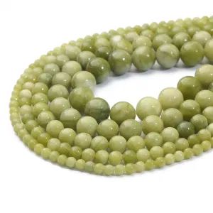 Chinese Southern Green Jade Beads for Jewelry Making, DIY Gifts, Arts & Crafts - Ningbo General Union Co., Ltd. - China