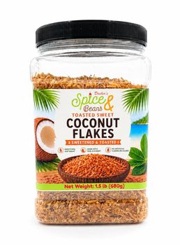 Coconut Flakes Taste Sweet Style Dried Shape Sliced Color Yellow Type Coconut Weight (kg) 1 Origin - Thai Agri Company - Thailand