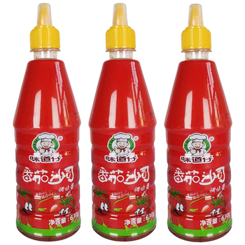 Tomato Ketchup Form CHINA Packaging case Shelf Life 24 months Place of Origin CHINA Weight (kg) 260g/630g Color Bright colors, red - 广州泓怿国际供应链有限公司 - China