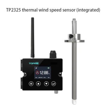 Differential Pressure Sensor Thermal Wind Speed Sensor Meter 4 20mA Lora Lorawan Pressure Gauge - Shenzhen Toprie Electronics Co., Ltd. - China