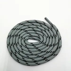 Factory Produce Polyester Braid Round Long Shoelaces for Boots - Yangzhou Maoyuan Webbing Co., Ltd. - China