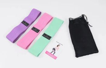 3PCS Set Yoga Exercise Bands for Home Gym Fitness Hip Resistance Band - Ningbo High-Sunway Imp. & Exp. Co., Ltd. - China