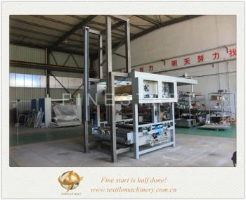 Balloon Squeezer Machine for Tube Knitted Fabrics Origin China Voltage 350V Condition New Model NO. 1400 Weight 4.5tons Warranty 1 - SHANDONG FINESTART IMP & EXP CO., LTD. - China
