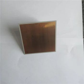Metallized Electronics Aluminum Nitiride Ceramic PCB Single Sided Copper Clad Board - Lianyungang Highborn Technology Co., Ltd. - China