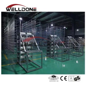 Weaving Webbing Straps Machine Shelves for Polyester Roll - QINGDAO WELL DONE IMP & EXP CO., LTD. - China