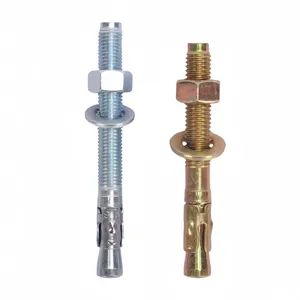 M6~M24 Color-Zinc Plated Headless Wedge Anchor DIN GB 8.8 1Y Grade 8.8 HS Code 7318 Trademark Fast Standard DIN, GB Head Style Headless - Fast Hardware Electronic Co., Limited - China