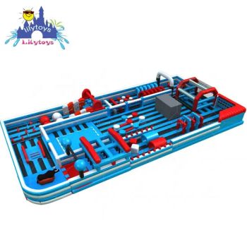 Customized Inflatable Indoor Amusement Park Project, Excellent Quality Durable Inflatable Fun Park, Lily Toys Inflatable Fun City Playground - Guangzhou Lily Toys Co., Ltd. - China
