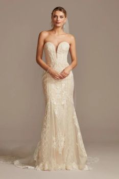 White Backless Sleeveless Long Longuette Wedding Dress Sexy Hip Wrap Wedding Dress - Guangzhou Exbect Garment Co., Ltd. - China