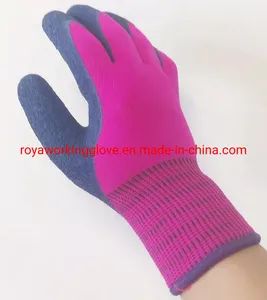 Winter Gloves Acrylic Terry Liner Work Gloves Anti-Cold Gloves /Construction Winter Work Gloves/Industrial Safety Working Gloves - Gaomi Roya Safety Products Co., Ltd. - China