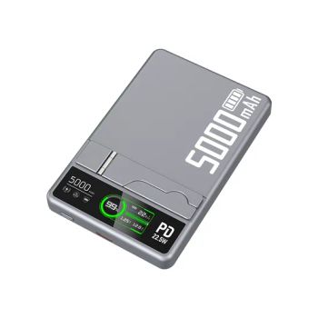 Mini Slim Ultra Thin OEM Power Bank 15W Magnetic Wireless 5000mAh 10000mAh Power Banks - GuangZhou Ronc Electronic Technology co.,LTD - China