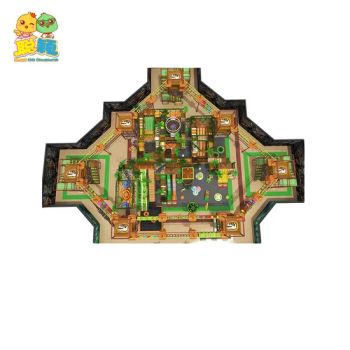 Smartkids Softplay Indoor Playground Ball Pool Big Soft Indoor Playground Equipment Area - Guangzhou Smart Sports Equipment Co., Ltd. - China