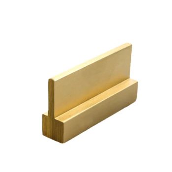 T-Type Copper Profiles for Decorative Floor Inlay Shape T Origin China Material Steel Warranty 1years Alloy Non-Alloy OEM Service - JIANGXI NEW SILK ROAD INDUSTRY & TRADE COMPANY LIMITED - China