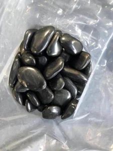 Polished Pebble Stone Pure Black High Quality Cobblestone for Landscaping - Xiamen Shun Shun Stone Import & Export Co., Ltd. - China