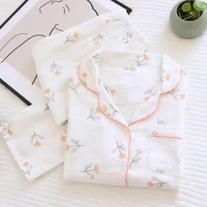 Soft and Breathable Double-Layered Cotton Crepe Fabric for Home Wear with Embroidered Dyeing - Jibei Textile (Shaoxing) Co., Ltd. - China