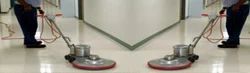 Floor Cleaning Services Detergent Type Eco-friendly Dirt Removal Tool Taski Vacuumat-12 Vacuum Cleaner Polishing Process Diamond Grinding, Polishing Compound, - Unic Star House Keeping Services - India
