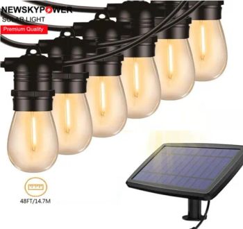 Solar Smart Lights 4 Work Modes 45FT LED Bulbs Strip Light Festival Decoration - Qingdao Commercial Energy Electronics Co., Ltd. - China