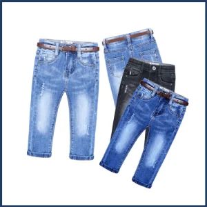New Design Boys Jeans Pant Fashion Blue Boys Jeans Cheap Wholesale Kids Denim Pants - Quanzhou Yilijia International Trade Co., Ltd. - China