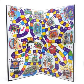 DIY Folding Ludo Game Set Paper Board 63x88mm Cmyk MOQ500 15D Custom - Shenzhen Youmeike Industrial Co., Ltd. - China
