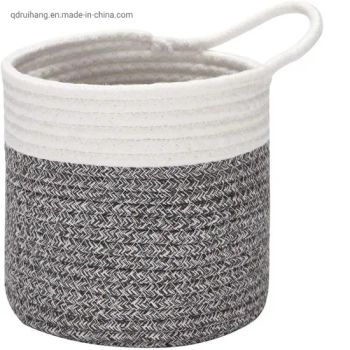 Small Hanging Cotton Rope Woven Bike Hang Bag Baskets - QINGDAO RUIHANG HOME PRODUCTS INDUSTRIAL CO., LTD. - China