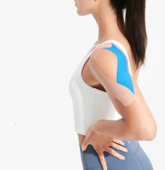 Kintape Cotton Plain Kineisology Tape Sports Tape Precut Kinesiology Tape Muscle Therapy Tape Body Tape Boob Tape Chest Lift Tape 5cmx5m CE ISO FDA - Yangzhou Rich-You Daily Healthcare Products Co., Ltd. - China